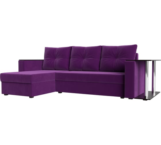 Угловой диван Лига диванов атланта лайт левый угол 112507L 1