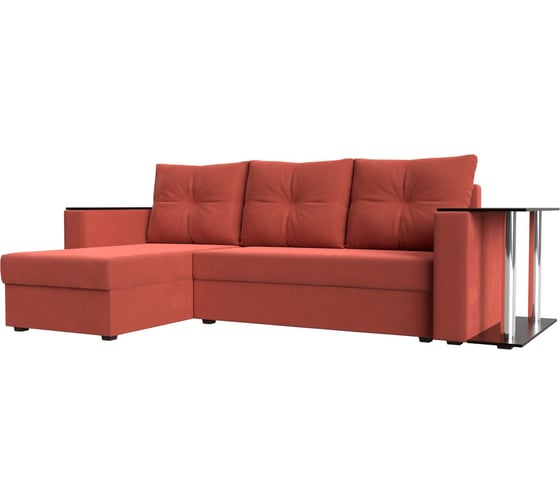 Угловой диван Лига диванов атланта лайт левый угол 112504L 1