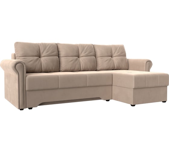 Угловой диван Лига диванов леон правый угол 119745 1