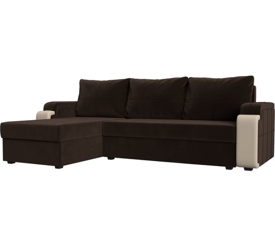 Угловой диван Лига диванов николь лайт левый угол 112814L 1