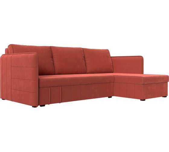 Угловой диван Лига диванов слим правый угол 119979 1