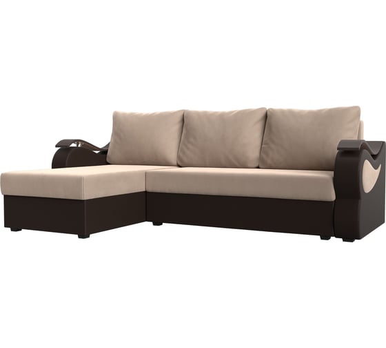 Угловой диван Лига диванов меркурий лайт левый угол 112953L 1