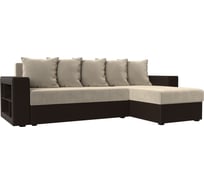 Угловой диван Лига диванов дубай лайт правый угол 114182