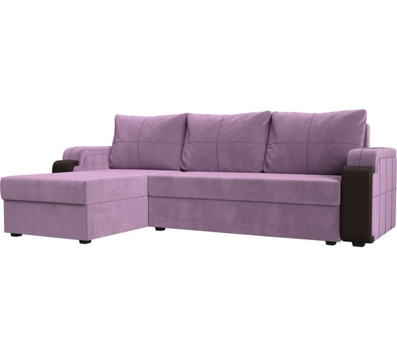 Угловой диван Лига диванов николь лайт левый угол 112815L 1