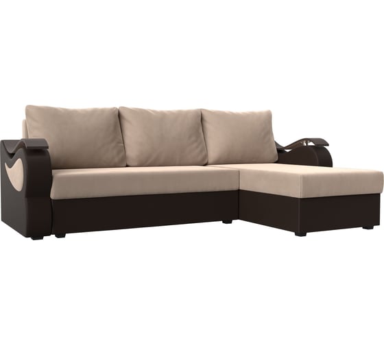 Угловой диван Лига диванов меркурий лайт правый угол 112953 1