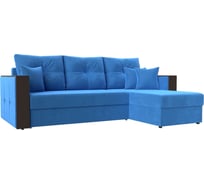 Угловой диван Лига диванов валенсия правый угол 115093