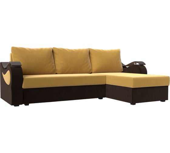 Угловой диван Лига диванов меркурий лайт правый угол 112970 1