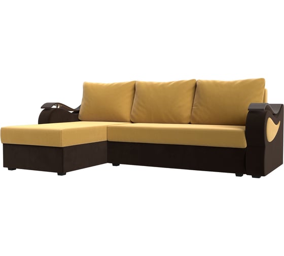 Угловой диван Лига диванов меркурий лайт левый угол 112970L 1