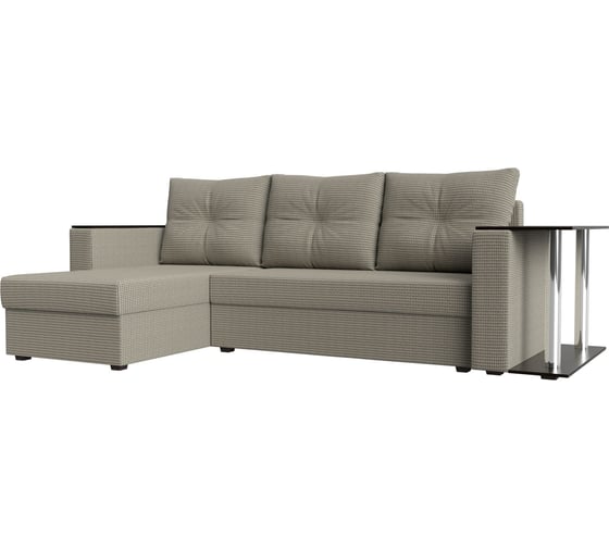 Угловой диван Лига диванов атланта лайт левый угол 112512L 1