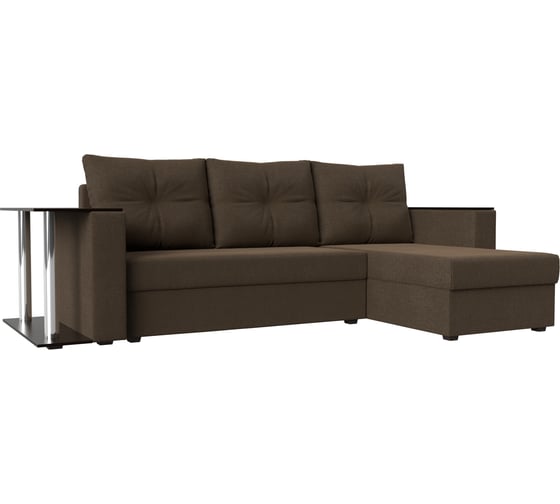 Угловой диван Лига диванов атланта лайт правый угол 112510 1