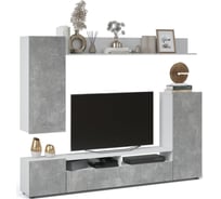 Гостиная КПУП "Калинковичский мебельный комбинат" гостиная Нео белый/ателье светлый 00000058164