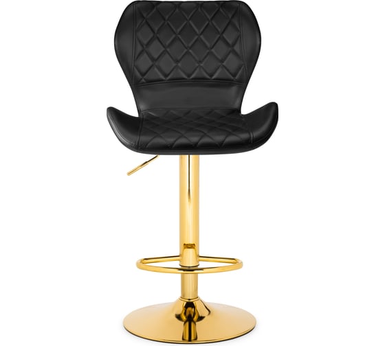 Барный стул Woodville Porch gold / black 15647 310
