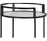 Журнальный стол Woodville Kotani 50x79 black / clear 15595 4
