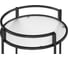 Журнальный стол Woodville Kotani 50x79 black / clear 15595 5