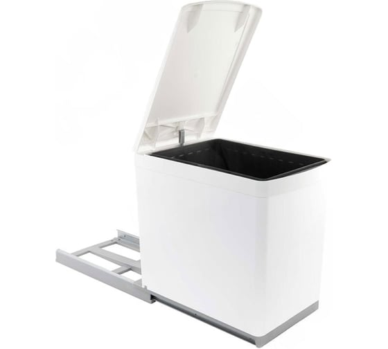 Система сортировки мусора ALVEUS ALBIO 10 1x16 L белый пластик 227985