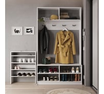 Прихожая СОКОЛ ВШ-9 белый 4 00-00014598