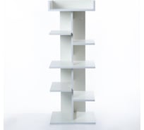 Обувница-стеллаж Letta Ультра лайт белое тиснение L3582