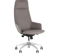 Кресло руководителя Стул Груп TopChairs Bow, серый A332 270-38