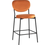 Стул полубарный Стул Груп Барбара NEW, велюр, терракотовый BARBARA CC HLR-35