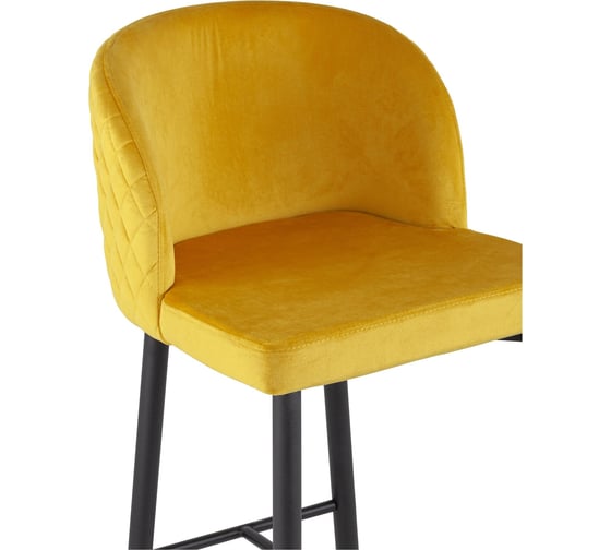 Стул барный Стул Груп Оскар, вельвет, оранжевый сидение MC11B VELVET HLR-41
