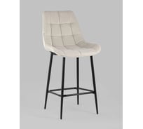 Стул полубарный Стул Груп Флекс велюр бежевый AV 405-N02-08(PP)