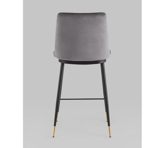 Стул полубарный Стул Груп Мелисса велюр темно-серый FDC9055C DARK GREY FUT-81