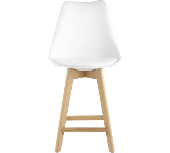 Стул полубарный Стул Груп Frankfurt белый Y815A-65CM white
