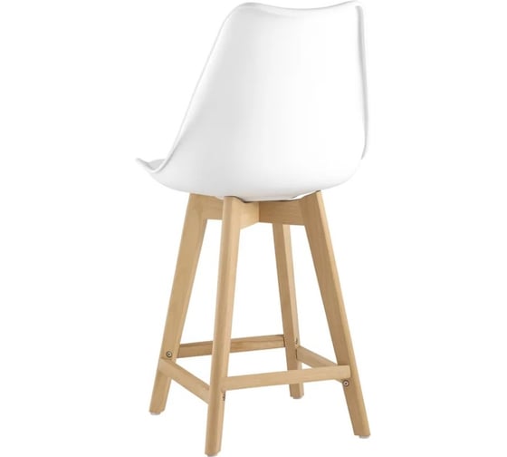 Стул полубарный Стул Груп Frankfurt белый Y815A-65CM white