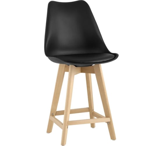 Стул полубарный Стул Груп Frankfurt черный Y815A-65CM black