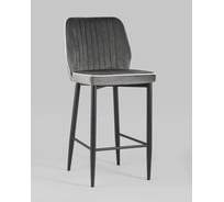 Стул полубарный Стул Груп Лоренс велюр антрацитовый сидение MC72C VELVET HLR-24/HLR-13 Edge