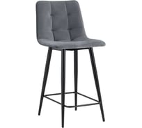 Стул полубарный Стул Груп Джанго велюр темно-серый vd-django-b27