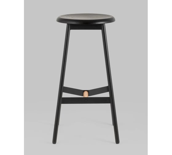Стул барный Стул Груп Knobb черный 9117H75 black