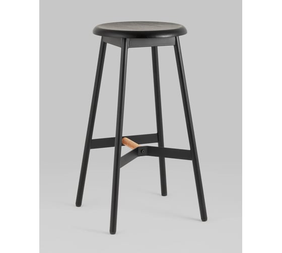 Стул барный Стул Груп Knobb черный 9117H75 black