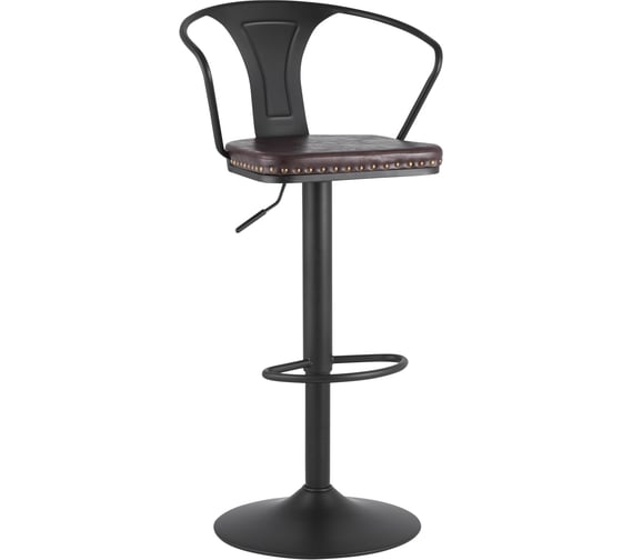 Стул Стул Груп TOLIX ARMS SOFT черный матовый, регулируемый F2535L MATTE BLACK 3474+PU7005