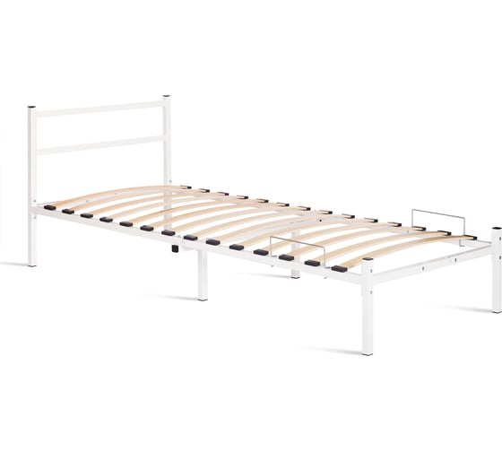 Кровать Marco металл 90x200см белый Tetchair 20683