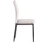 Стул CAPRI металл вельвет 49.5x41x93.5 см Light grey (светло-серый) HLR14 / черный Tetchair 21404 2