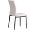 Стул CAPRI металл вельвет 49.5x41x93.5 см Light grey (светло-серый) HLR14 / черный Tetchair 21404 3