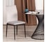 Стул CAPRI металл вельвет 49.5x41x93.5 см Light grey (светло-серый) HLR14 / черный Tetchair 21404 9