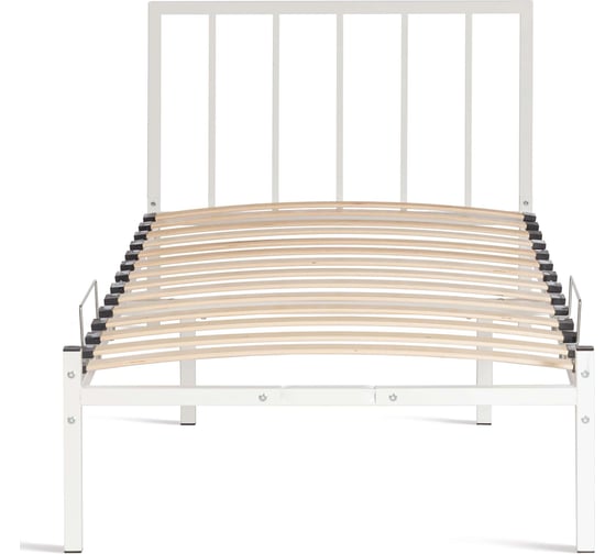 Кровать Bruno металл 90x200 см белый Tetchair 20684