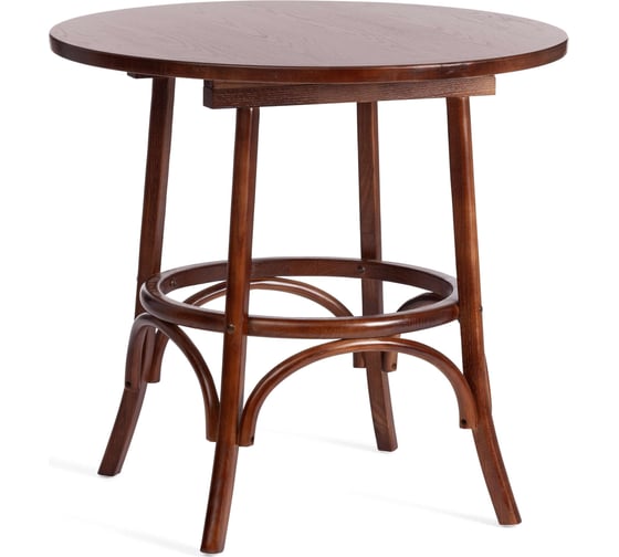 Стол THONET (mod.T9152) дерево вяз 80x75 см Темный Орех (№5) Tetchair 20497 1
