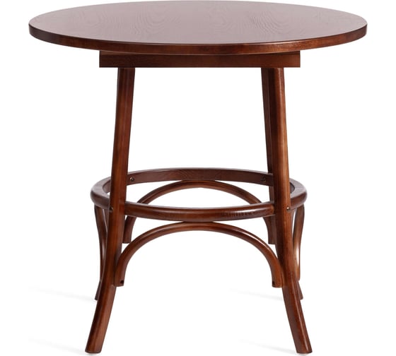 Стол THONET (mod.T9152) дерево вяз 80x75 см Темный Орех (№5) Tetchair 20497