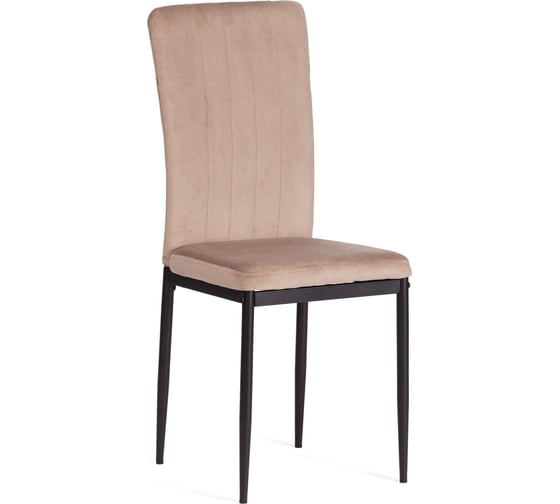 Комплект стульев 4 шт. VERTER металл вельвет 47.8x41.5x97 см Beige (бежевый) HLR8 / черный Tetchair 20542