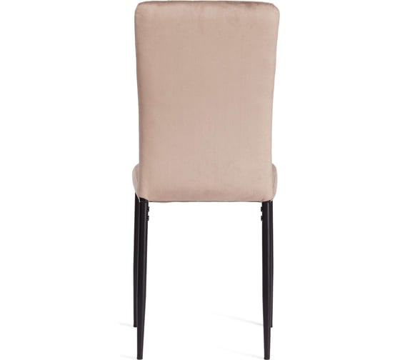 Комплект стульев 4 шт. VERTER металл вельвет 47.8x41.5x97 см Beige (бежевый) HLR8 / черный Tetchair 20542