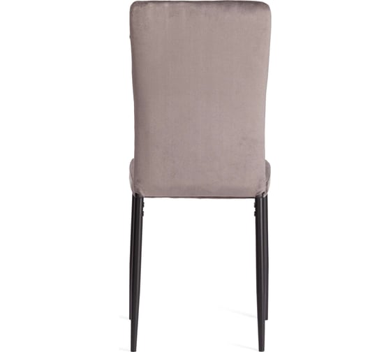 Комплект стульев 4 шт. VERTER металл вельвет 47.8x41.5x97 см Dark grey (темно-серый) HLR24 / черный Tetchair 20543