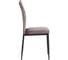 Комплект стульев 4 шт. CAPRI металл вельвет 49.5x41x93.5 см Dark grey (темно-серый) HLR24 / черный Tetchair 20551 2