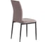 Комплект стульев 4 шт. CAPRI металл вельвет 49.5x41x93.5 см Dark grey (темно-серый) HLR24 / черный Tetchair 20551 3