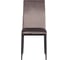 Комплект стульев 4 шт. CAPRI металл вельвет 49.5x41x93.5 см Dark grey (темно-серый) HLR24 / черный Tetchair 20551 5