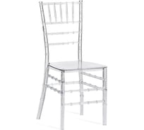 Комплект стульев 2 шт. CHAVARI пластик 40.5x49x88.5 см Transparent (Прозрачный) Tetchair 20438