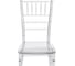 Комплект стульев 2 шт. CHAVARI пластик 40.5x49x88.5 см Transparent (Прозрачный) Tetchair 20438 6