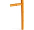 Комплект стульев 2 шт. CHAVARI пластик 40.5x49x88.5 см Golden (Золотой) Tetchair 20437 10